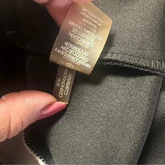 Calvin Klein Black and White Sheath Dress 14P - Picture 7 of 15